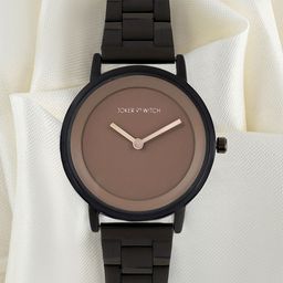 JOKER & WITCH Women Brown Dial & Stainless Steel Bracelet Style Straps Analogue Watch-52