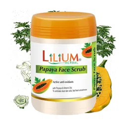 Lilium Active Anti-Oxidants Papaya Face Scrub With Almond Oil - 900ml-3