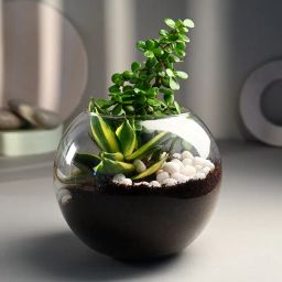 MILT and Jade Plant Terrarium-image-24