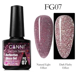 CANNI Release Your Charm UV & LED Reflective Disco Nail Gel 7.3 ml - FG07-17