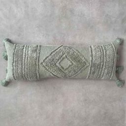 altrove Rectangular Shaped Body Cushion with Tasseled Edges 14" x 40" image 1
