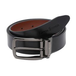 louis stitch Reversible Belt with Tang Buckle Closure image 2