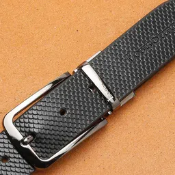 louis stitch Embossed Reversible Belt with Tang-Buckle Closure image 2