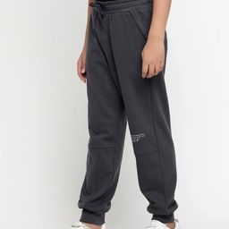 li'l tomatoes Boys Typographic Print Joggers with Drawstring Waist image 2