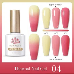 BORN PRETTY Thermal Nail Gel Colour Changing Nail Polish - 10 ml - TG04-40