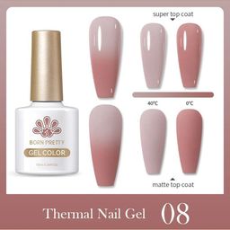 BORN PRETTY Thermal Nail Gel Colour Changing Nail Polish - 10 ml - TG08-41