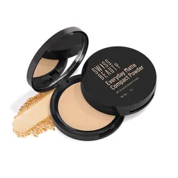 SWISS BEAUTY Everyday Matte Compact with SPF 10 - Hazel 06 - 9g-51
