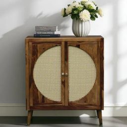 woodsworth from pepperfry Albans Sheesham Wood Cabinet in Provincial Teak Finish-picture-27