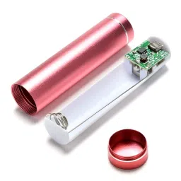 5V USB Aluminium Body Power Bank Case for 18650 Battery-13