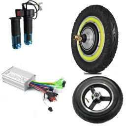 24V 350W Hub motor with tyre 12 inch with Dummy Wheel , controller and throttle-18