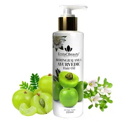 EcstaCBeauty  Bhringraj Amla Ayurvedic Hair Oil - 220ml-16