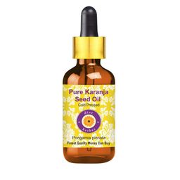 Deve Herbes Pure Karanja Seed Cold Pressed Oil with Glass Dropper - 100 ml-20