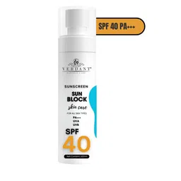 Verdant Natural Care Sun Block Sunscreen Lotion SPF 40 PA+++ - 100ml-14