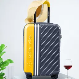Nasher Miles Vegas Colourblocked Hard-Sided Lightweight Cabin Trolley Bag- 55 cm-picture-24