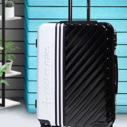 Nasher Miles Vegas Colourblocked Hard-Sided Medium Lightweight Trolley Suitcase-image-56