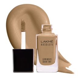 Lakme Absolute Luminous Long-Lasting Skin Tint Foundation 23ml - Cool Walnut C380-18