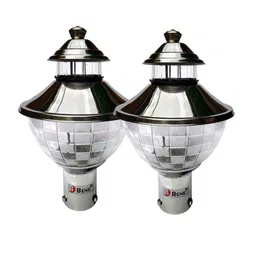 BENE Grey 2 Pieces Self-Assembly Outdoor Lamps-image-55