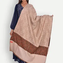 BAISA Women Ethnic Motifs Wool Woven Design Shawl-41
