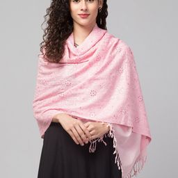 Tweedle Women Kashmiri Jaal Embroidery Pure Woolen Shawl-picture-20