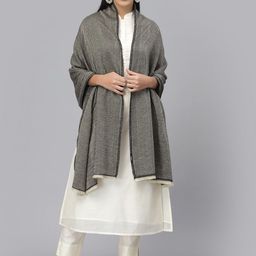 Style Quotient Women Woven-Design Acrylic Shawl-37