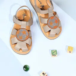 Aria Nica Boys Leather Comfort Sandals-picture-53