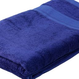 inizio Navy Blue Bamboo 600 GSM Bath Towel-image-66