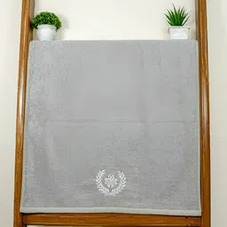 Aura Grey 500 GSM Large Bath Towel-image-6