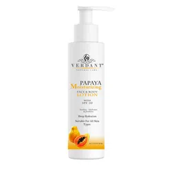 Verdant Natural Care Papaya Moisturizing Face & Body Lotion SPF-20- 200ml-58