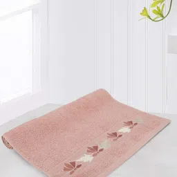 LUSH & BEYOND Peach-Coloured 500 GSM Pure Cotton Hand Towel-image-81