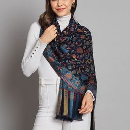 MODARTA Floral Woven Design Shawl-57