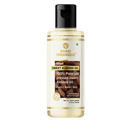 Khadi Organique 100% Pure Cold Pressed Sweet Almond Oil - 210ml-33