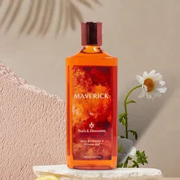 Bath & Blossoms Maverick Refreshing & Energizing Shower Gel With Aloe & Vitamin E - 260 ml-51