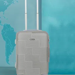 Teakwood Leathers Textured 360 Degree Rotation Hard Cabin-Sized Trolley Bag -55 CM-33