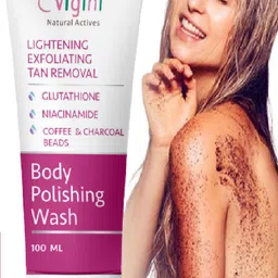 Vigini Body Polishing Skin Exfoliator Coffee Scrub Wash 100ml-10
