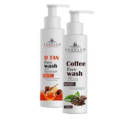 Verdant Natural Care Set Of 2 D Tan & Coffee Face Washes - 100ml Each-14