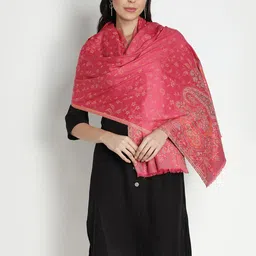 Moda Chales Women Woven Design Shawl-image-59