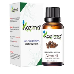KAZIMA Pure Natural Clove Essential Oil - 15 ml-17