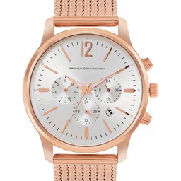French Connection Men Dial & Bracelet Style Straps Analogue Watch FCN00056A-51