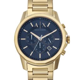 Armani Exchange Men Stainless Steel Bracelet Style Analogue Multi Function Watch AX7151SET-49