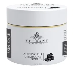 Verdant Natural Care Activated Charcoal Face Scrub 100 ml image 1