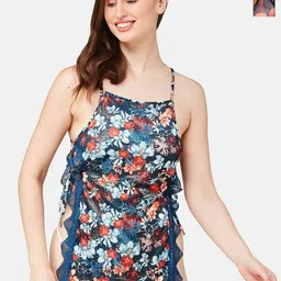 SECRETS BY ZEROKAATA Pack Of 2 Printed Shoulder Straps Satin Baby Doll-picture-18