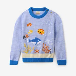 The Souled Store Boys Embroidered Pullover-image-52