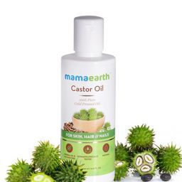 Mamaearth Cold Pressed 100% Castor Sustainable Oil For Skin- Hair & Nails 150 ml-31