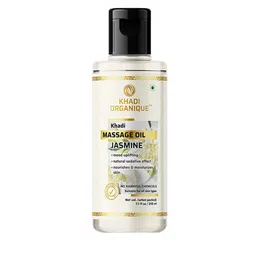 Khadi Organique Jasmine Massage Oil for Mood Uplifting - 210 ml-image-49