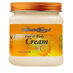 GEMBLUE BioCare Paraben Free Vitamin C Face & Body Massage Cream with Orange Oil - 385 ml-image-97