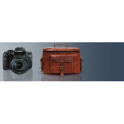 Goatter Men Brown Textured DSLR/SLR Camera Bag-13