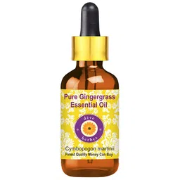 Deve Herbes Natural Therapeutic Grade Pure Gingergrass Essential Oil with Dropper - 30 ml-image-44