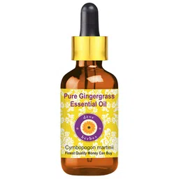 Deve Herbes Natural Therapeutic Grade Pure Gingergrass Essential Oil with Dropper - 5 ml-image-67