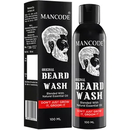 Mancode Beard Wash Original Blended with Natural Essential Oil - 100 ml-24
