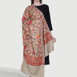 SWI Stylish Floral Embroidered Shawl-image-26